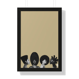 Open image in slideshow, Framed &quot;AfroPop&quot; Poster
