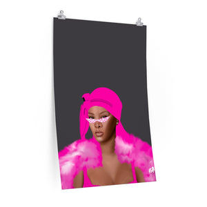Open image in slideshow, &quot;Reckless Fame&quot; Poster (Pink)
